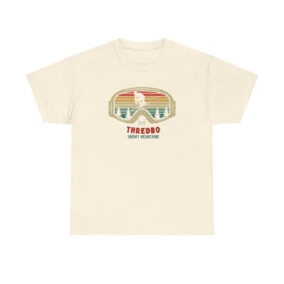 Ski Mountain Tee with Snow Goggles - T-Shirt - Image 20