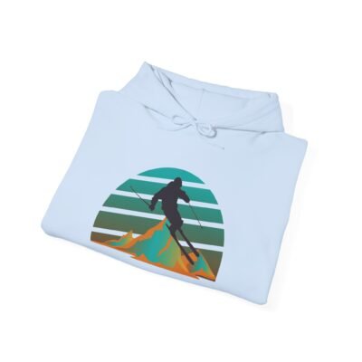 Retro Skiing Hoodie - Unisex Heavy Blend™ - Image 24
