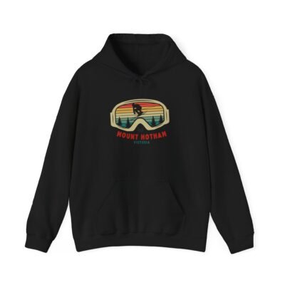 Mountain Adventure Hooded Sweatshirt, Cozy Pullover, Ski Apparel, Casual Streetwear, Gift Idea for Winter Sports Lovers - Image 15