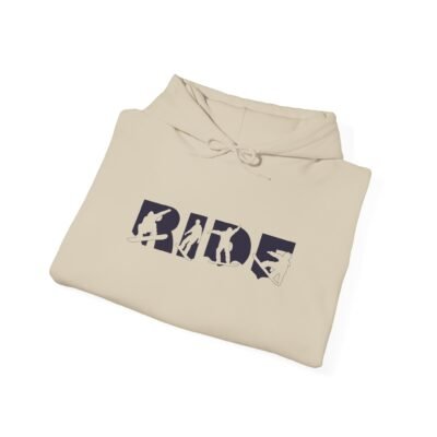Ride Graphic Unisex Hoodie, Cozy Sweatshirt for Casual Outings, Perfect Gift for Riders, Adventure Apparel, Streetwear - Image 15