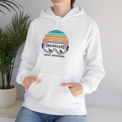 Snowboarding Hoodie with Snowboard Goggle for Snowy Mountains NSW Australia - Image 6