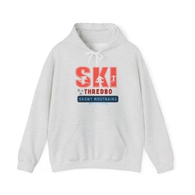 Ski Adventure Hoodie, Unisex Ski Sweatshirt, Cozy Winter Apparel, Snowy Mountains Gift, Outdoor Sports Hoodie - Image 10