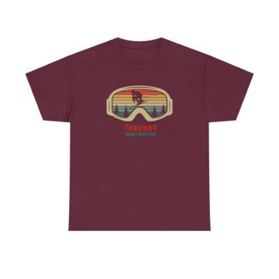 Ski Mountain Tee with Snow Goggles - T-Shirt - Image 16