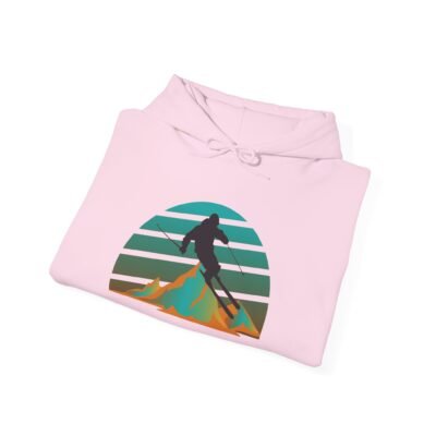 Retro Skiing Hoodie - Unisex Heavy Blend™ - Image 28