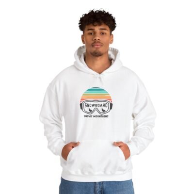 Snowboarding Hoodie with Snowboard Goggle for Snowy Mountains NSW Australia - Image 7