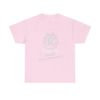 Snowy Mountains Snowboarding T-Shirt for Snowboarders and Skiers - Image 19