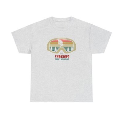 Ski Mountain Tee with Snow Goggles - T-Shirt - Image 12
