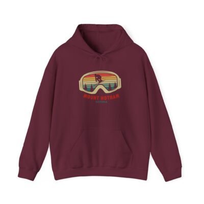 Mountain Adventure Hooded Sweatshirt, Cozy Pullover, Ski Apparel, Casual Streetwear, Gift Idea for Winter Sports Lovers - Image 23