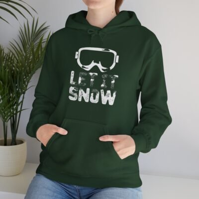 Cozy Graphic Unisex Hoodie for Skiing - Image 12