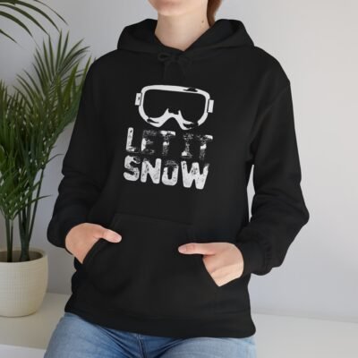 Cozy Graphic Unisex Hoodie for Skiing - Image 4