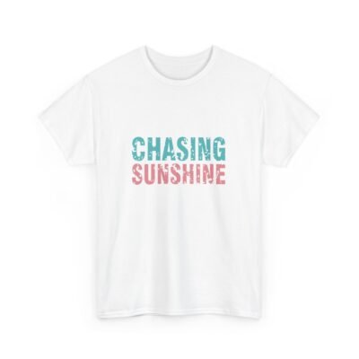 Chasing Sunshine Unisex Heavy Cotton Tee - Image 3