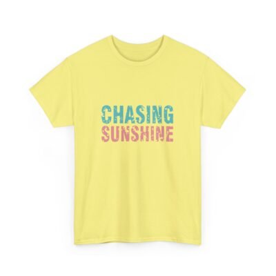 Chasing Sunshine Unisex Heavy Cotton Tee - Image 23