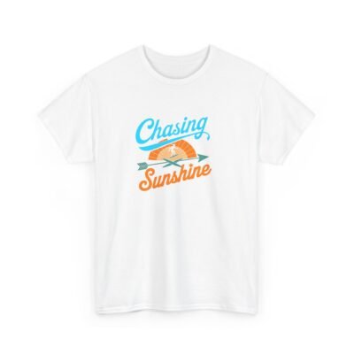 Chasing Sunshine Unisex Heavy Cotton T-Shirt - Image 4