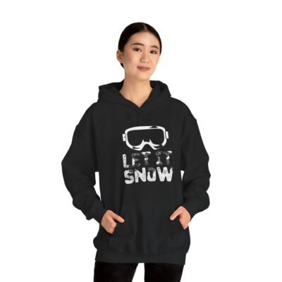 Cozy Graphic Unisex Hoodie for Skiing