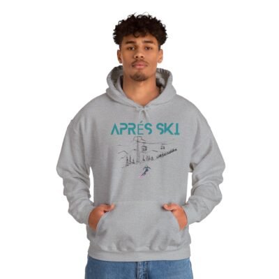 Après Ski Unisex Heavy Blend Hooded Sweatshirt - Image 8