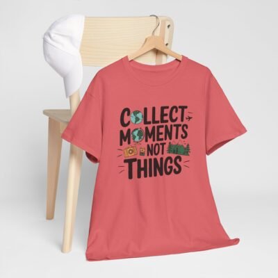 Collect Moments Not Things Unisex Heavy Cotton Tee - Image 17