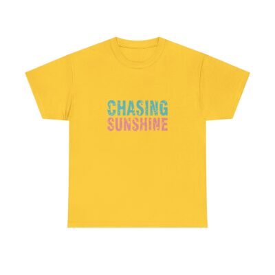 Chasing Sunshine Unisex Heavy Cotton Tee - Image 25
