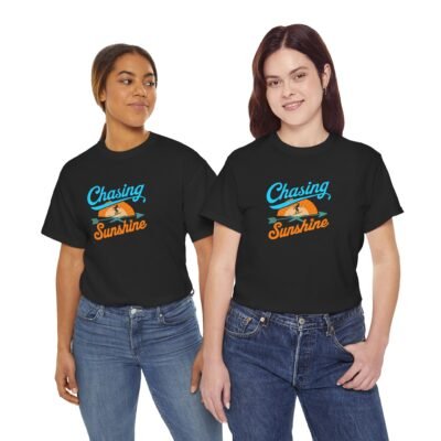 Chasing Sunshine Unisex Heavy Cotton T-Shirt - Image 15