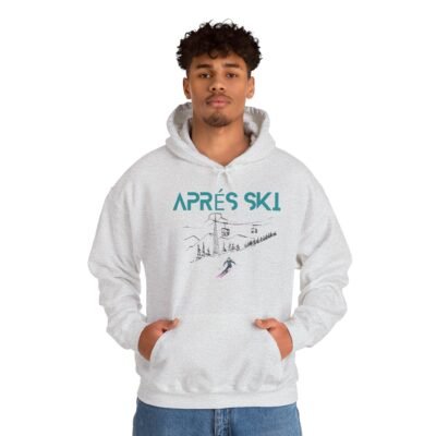 Après Ski Unisex Heavy Blend Hooded Sweatshirt - Image 4