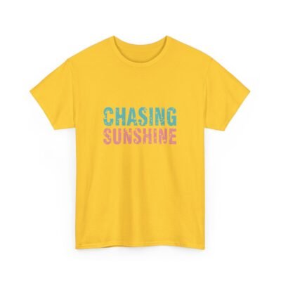 Chasing Sunshine Unisex Heavy Cotton Tee - Image 27