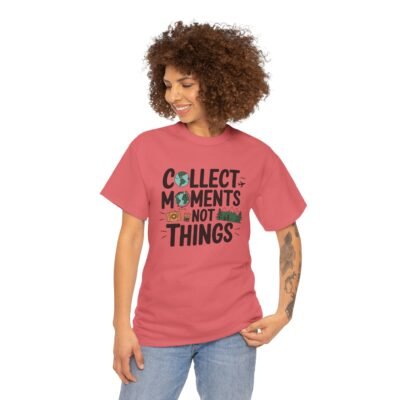 Collect Moments Not Things Unisex Heavy Cotton Tee - Image 18