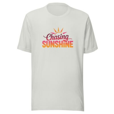 Chasing Sunshine Summer Unisex T-Shirt - Image 2
