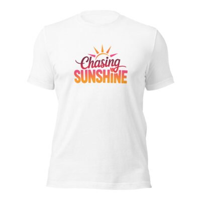 Chasing Sunshine Summer Unisex T-Shirt - Image 21